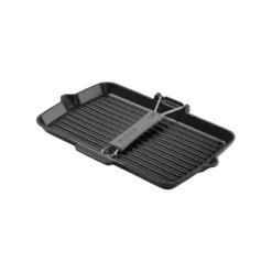 Grill En Fonte Rectangulaire Avec Poignée Rabattable STAUB -BEKA Soldes Magasin Grill en fonte rectangulaire STAUB 2