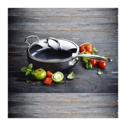 BARCELONA Pro Sauteuse Aluminium Revêtement Céramique Avec Couvercle GreenPan D28 Nouveau Modèle -BEKA Soldes Magasin barcelona pro sauteuse aluminium revetement ceramique avec couvercle greenpan d28 nouveau modele 3