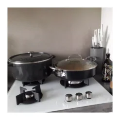 BARCELONA Pro Sauteuse Aluminium Revêtement Céramique Avec Couvercle GreenPan D30 Nouveau Modèle -BEKA Soldes Magasin barcelona pro sauteuse aluminium revetement ceramique avec couvercle greenpan d30 nouveau modele 3