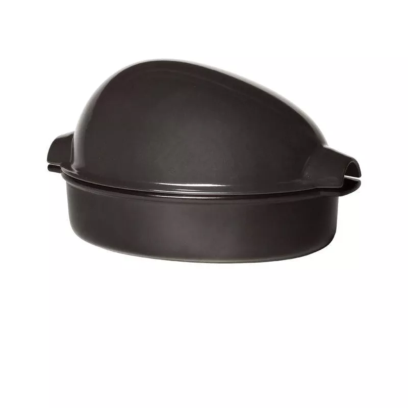 Brique à Rôtir XL Plat à Poulet Emile HENRY Noir Fusain VPC 2 Brique à Rôtir XL Plat à Poulet Emile HENRY Noir Fusain VPC – Image 2