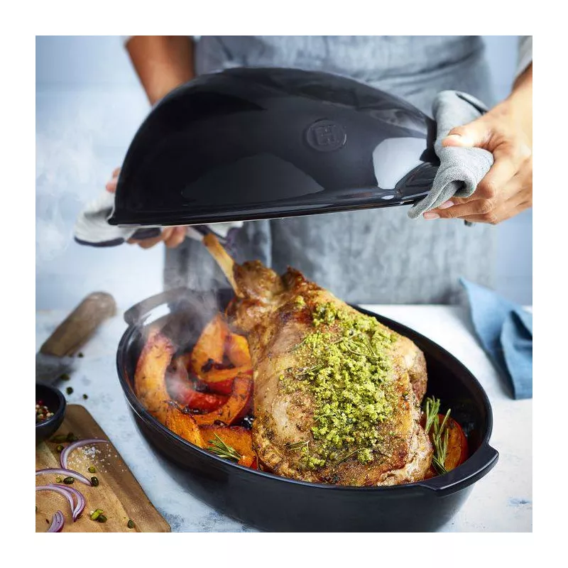 BEKA Soldes Magasin -BEKA Soldes Magasin brique a rotir xl plat a poulet emile henry noir fusain vpc p 10