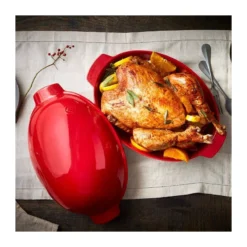 Brique à Rôtir XL Plat à Poulet Emile HENRY Rouge Grand Cru VPC 10 Brique à Rôtir XL Plat à Poulet Emile HENRY Rouge Grand Cru VPC -BEKA Soldes Magasin brique a rotir xl plat a poulet emile henry rouge grand cru vpc p 2