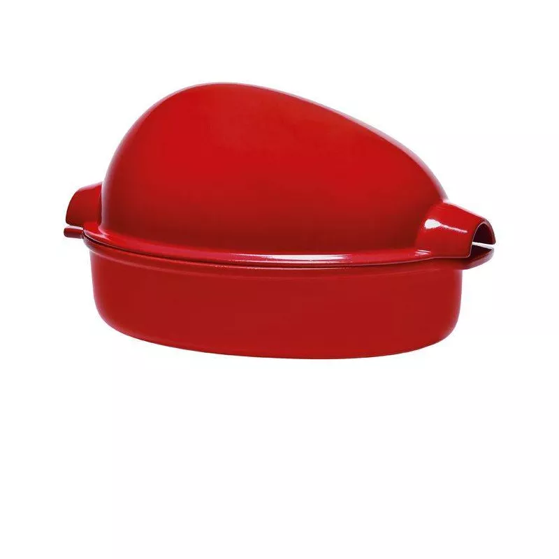 Brique à Rôtir XL Plat à Poulet Emile HENRY Rouge Grand Cru VPC 6 Brique à Rôtir XL Plat à Poulet Emile HENRY Rouge Grand Cru VPC – Image 6