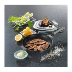 CASTELINE Poêle Amovible Inox Multiply Revêtement Exceliss+ CRISTEL D26 -BEKA Soldes Magasin casteline poele amovible inox revetue multiply cristel d26 3