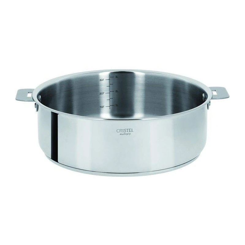 CASTELINE Sauteuse Amovible Inox Multiply CRISTEL D24 6 CASTELINE Sauteuse Amovible Inox Multiply CRISTEL D24 â Image 6