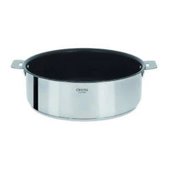 CASTELINE Sauteuse Amovible Inox Multiply Revêtement Exceliss+ CRISTEL D24