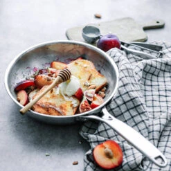 Castel´Pro Poêle Creuse Sautoir Inox CRISTEL D20 -BEKA Soldes Magasin castelpro poele creuse sautoir inox cristel d20 4