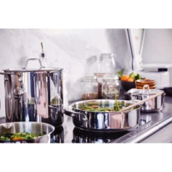 CHEF Cocotte Inox 2 Anses + Couvercle Inox BEKA D28 -BEKA Soldes Magasin chef cocotte inox 2 anses couvercle inox beka d28 10