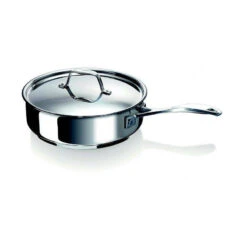 CHEF Sauteuse Inox + Couvercle Inox BEKA D24 -BEKA Soldes Magasin chef sauteuse inox couvercle inox beka d24 3