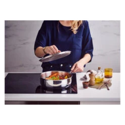 CHEF Sauteuse Inox + Couvercle Inox BEKA D24 -BEKA Soldes Magasin chef sauteuse inox couvercle inox beka d24 5
