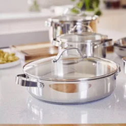 CICLA Sauteuse Inox Avec Couvercle Verre BEKA D28 -BEKA Soldes Magasin cicla sauteuse inox avec couvercle verre beka d28 p 3