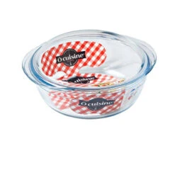 Cocotte En Verre Avec Couvercle Ronde 3 L O Cuisine France