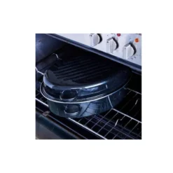 Cocotte Rotissoire Daubière Ovale Acier Emaillé Noir D32 11 Cocotte Rotissoire Daubière Ovale Acier Emaillé Noir D32 -BEKA Soldes Magasin cocotte rotissoire daubiere ovale acier emaille noir d32 3