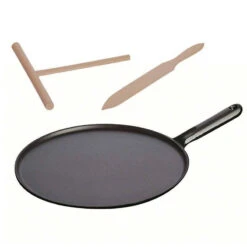 CREPIERE Bretonne à Petit Rebord Poêle à Crêpes En Fonte émaillée STAUB D30 -BEKA Soldes Magasin crepiere bretonne a petit rebord poele a crepes en fonte emaillee staub d30 7