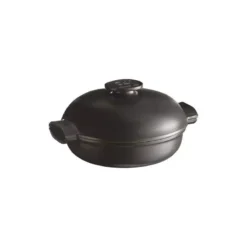 Delight Sauteuse Ronde Céramique Induction Emile HENRY Noir D24 VPC