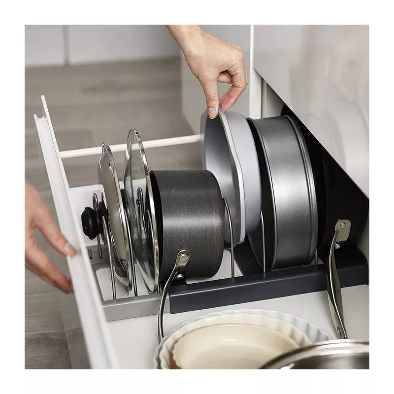 Drawer Store Rangement Casseroles Couvercles Plats Ronds Extensible Joseph Joseph 3 Drawer Store Rangement Casseroles Couvercles Plats Ronds Extensible Joseph Joseph – Image 3