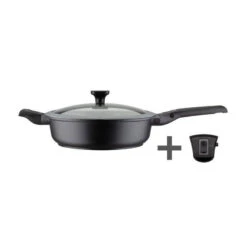 EASY CLICK Sauteuse Fonte Aluminium Aspect Pierre Manche Amovible Induction D28 -BEKA Soldes Magasin easy click sauteuse fonte aluminium aspect pierre manche amovible induction d28 2