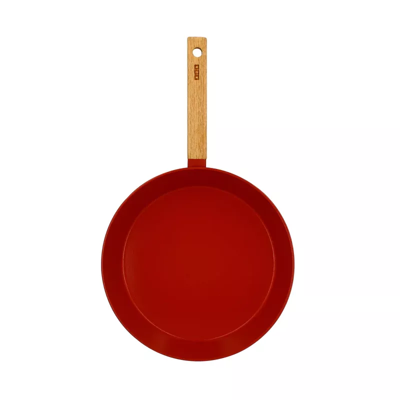 ECTOR Poêle Revêtue Céramique Paprika Induction Manche Bois D20 8 ECTOR Poêle Revêtue Céramique Paprika Induction Manche Bois D20 – Image 8