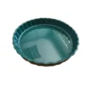 FESTONNEE Moule à Tarte En Céramique D 28 Cm BRETAGNE CERAMIQUE INDUSTRIE Vert Profond