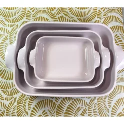 GOURMANDE Plat à Four En Céramique Rectangle 40x27 BRETAGNE CERAMIQUE INDUSTRIE Parme -BEKA Soldes Magasin gourmande plat a four en ceramique rectangle 40x27 bretagne ceramique industrie parme nvs 4