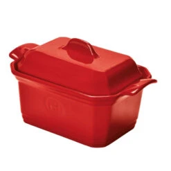 Grande Terrine + Presse Emile HENRY Rouge Grand Cru