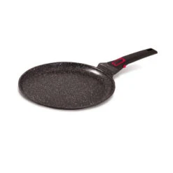 Granit PRO Crêpière Fonte Aluminium Aspect Pierre Manche Amovible Induction D28
