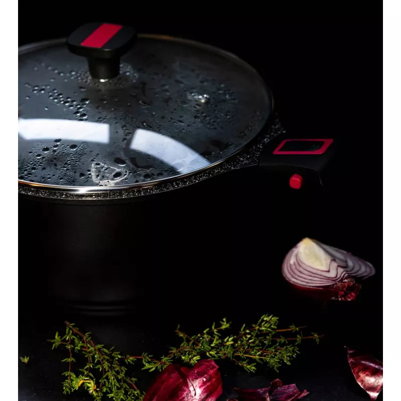 Granit PRO Faitout Fonte Aluminium Revêtement Céramique Induction D26 7 Granit PRO Faitout Fonte Aluminium Revêtement Céramique Induction D26 – Image 7