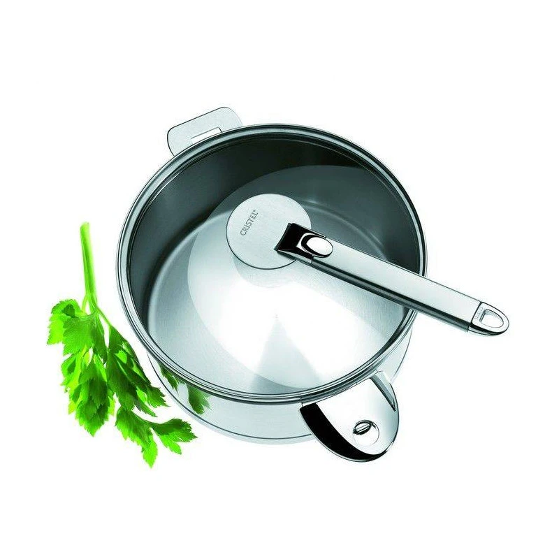 GRAPHITE Couvercle à Drageoir Inox Brillant Cristel D26 SC 7 GRAPHITE Couvercle à Drageoir Inox Brillant Cristel D26 SC – Image 7