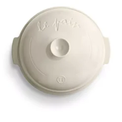 LE PAIN Coffret Cloche Moule à Pain Les Secrets D´Emile HENRY Coloris Lin -BEKA Soldes Magasin le pain coffret cloche moule a pain les secrets demile henry coloris lin 4