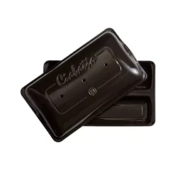 LE PAIN Moule à Pain Ciabatta D´Emile HENRY Noir Fusain -BEKA Soldes Magasin le pain moule a pain ciabatta demile henry noir fusain 3