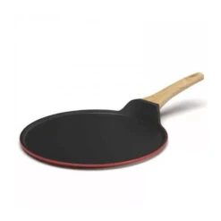 L´incroyable Crêpière Poêle à Crêpes Plancha Cookut Revêtement Céramique 26 Cm - Rouge Passion