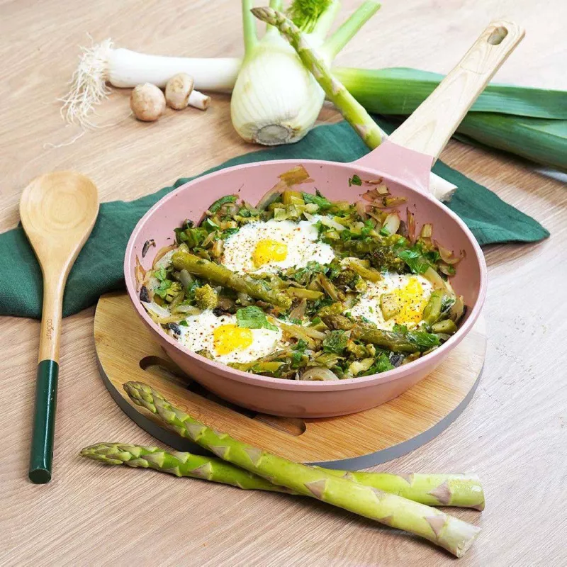 L´incroyable Poêle Cookut Revêtement Céramique 16 Cm - Bleu Myrtille 5 L´incroyable Poêle Cookut Revêtement Céramique 16 Cm - Bleu Myrtille – Image 5