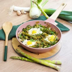 L´incroyable Poêle Cookut Revêtement Céramique 16 Cm - Rose Guimauve -BEKA Soldes Magasin lincroyable poele cookut revetement ceramique 16 cm rose guimauve 8