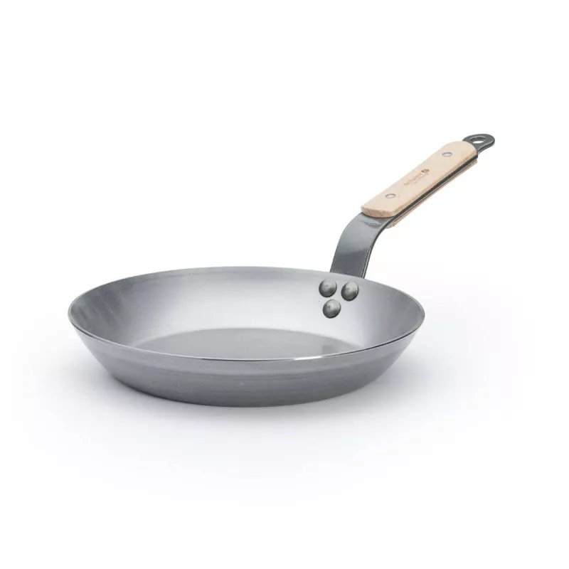 MINERAL B Bois Poêle Ronde Induction En Tôle D´acier Cire D´abeille De BUYER D28 Cm 3 MINERAL B Bois Poêle Ronde Induction En Tôle D´acier Cire D´abeille De BUYER D28 Cm – Image 3