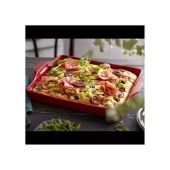 Moule à Focaccia Plat à Four En Céramique Rectangle Emile HENRY Rouge Grand Cru 18 Moule à Focaccia Plat à Four En Céramique Rectangle Emile HENRY Rouge Grand Cru -BEKA Soldes Magasin moule a focaccia plat a four en ceramique rectangle emile henry rouge grand cru 6