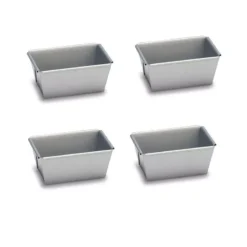 Moule à Mini Cake Antiadhérent Patisse 9 Cm - Lot De 4