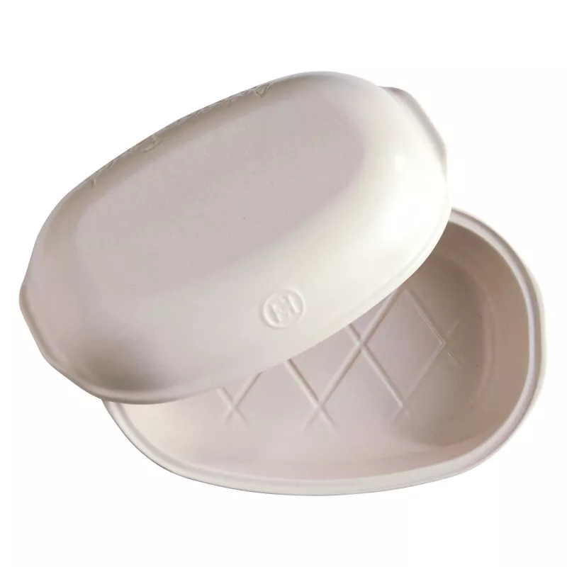 Moule à Pain ARTISAN Rectangulaire D´Emile HENRY Blanc Lin SC 6 Moule à Pain ARTISAN Rectangulaire D´Emile HENRY Blanc Lin SC – Image 6