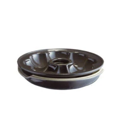 Moule à Pain Couronne D´Emile HENRY Noir Fusain SC -BEKA Soldes Magasin moule a pain couronne demile henry noir fusain 12