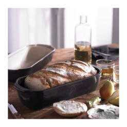 Moule à Pain De Campagne Rectangulaire D´Emile HENRY NOIR Fusain VPC