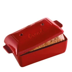 Moule à Pain Moulé Rectangulaire D´Emile HENRY Rouge Grand Cru VPC -BEKA Soldes Magasin moule a pain moule rectangulaire demile henry rouge grand cru vpc 4