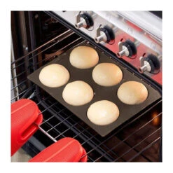 Lekue Moule à Petits Pains Ronds Individuels Silicone X 6 Lekué