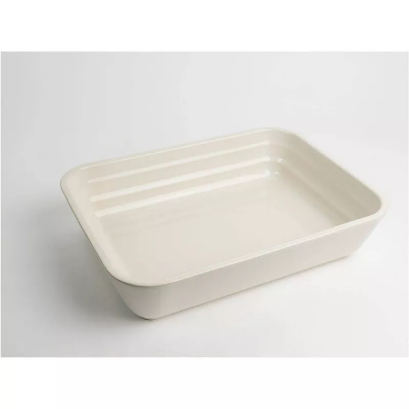 ONDINE Plat à Four Rectangle 23 Cm BRETAGNE CERAMIQUE Ecru 1 ONDINE Plat à Four Rectangle 23 Cm BRETAGNE CERAMIQUE Ecru
