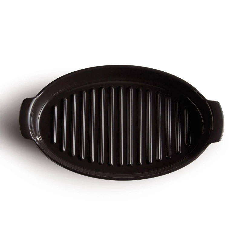 Papillote Plat à Four Poisson Emile HENRY NOIR Fusain 7 Papillote Plat à Four Poisson Emile HENRY NOIR Fusain – Image 7