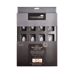 Kitchen Craft Plaque De 12 Moules Rectangulaires Individuels Pain Cake Gâteau MASTERCLASS -BEKA Soldes Magasin plaque de 12 moules rectangulaires individuels pain cake gateau masterclass 2