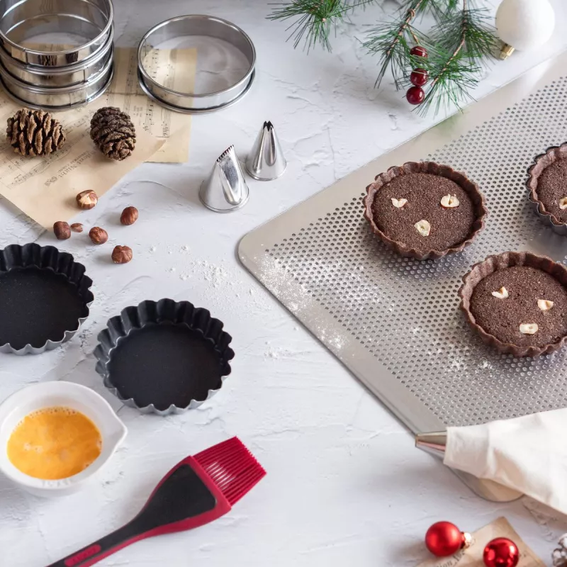 Plaque De Cuisson Aluminium Perforée Plate 10 Mm 40 X 30 Cm GOBEL 4 Plaque De Cuisson Aluminium Perforée Plate 10 Mm 40 X 30 Cm GOBEL – Image 4