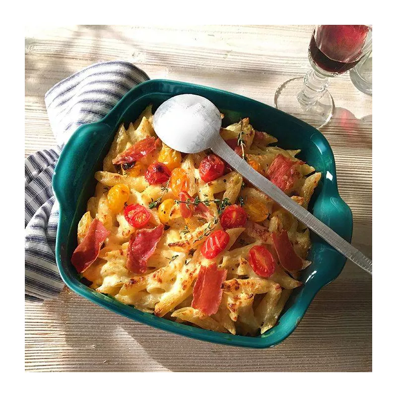 Plat à Four En Céramique Carré 28 X 23 Emile HENRY Orange Toscane 8 Plat à Four En Céramique Carré 28 X 23 Emile HENRY Orange Toscane – Image 8