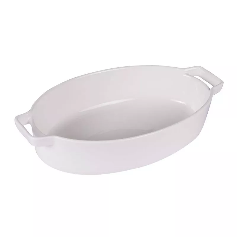 Plat à Four Ovale Porcelaine Blanche 35.5 X 21.5 X 7.1 Cm SC 1 Plat à Four Ovale Porcelaine Blanche 35.5 X 21.5 X 7.1 Cm SC