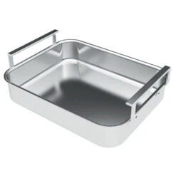 Plat à Four Plaque à Rôtir à Anses Larges + Grille Rectangle Trilaminé Inox Induction CRISTEL 40 Cm 14 Plat à Four Plaque à Rôtir à Anses Larges + Grille Rectangle Trilaminé Inox Induction CRISTEL 40 Cm -BEKA Soldes Magasin plat a four plaque a rotir a anses larges grille rectangle trilamine inox induction cristel 40 cm 4
