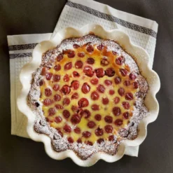 Plat à Tarte Clafoutis COROLLE D27 Cm Argile Emile HENRY