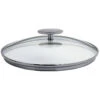PLATINE Couvercle Amovible Verre Cerclé Inox CRISTEL D 16
